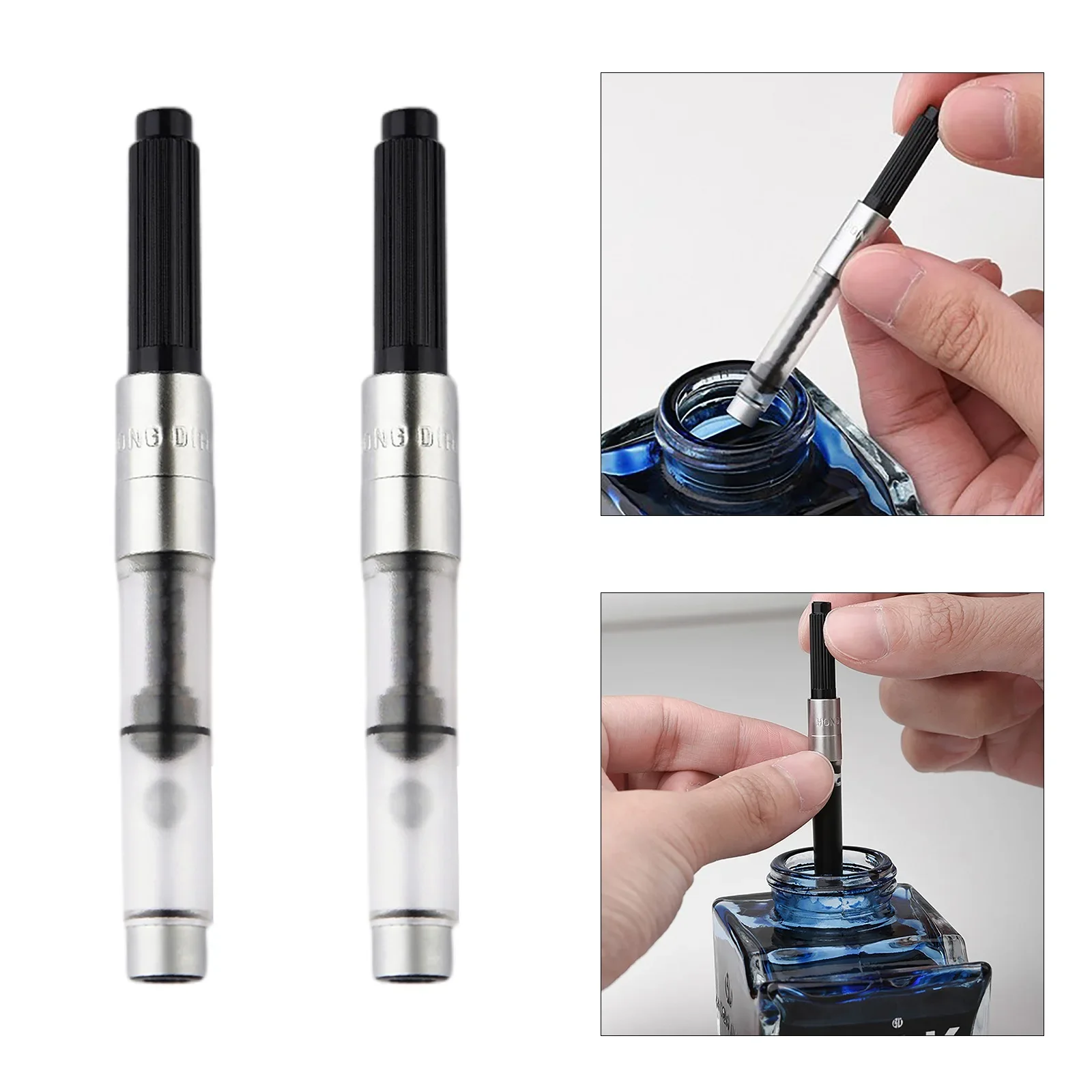 Fountain Pen Bottled Ink - 2 szt. Obrotowy Absorber Tuszu Wkład