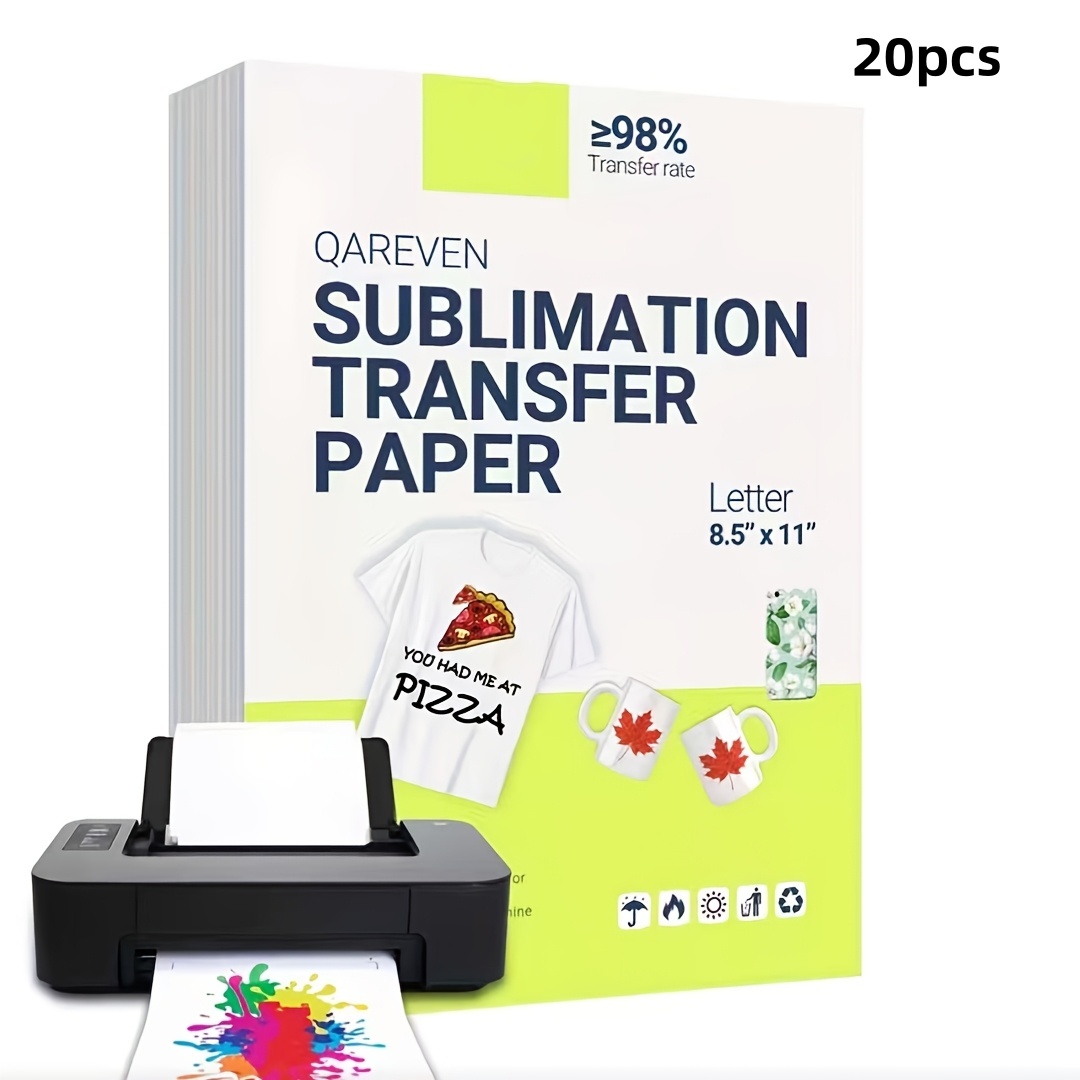 Ink Blotter Paper - Papier do sublimacji 5/10/20/100 arkuszy, format