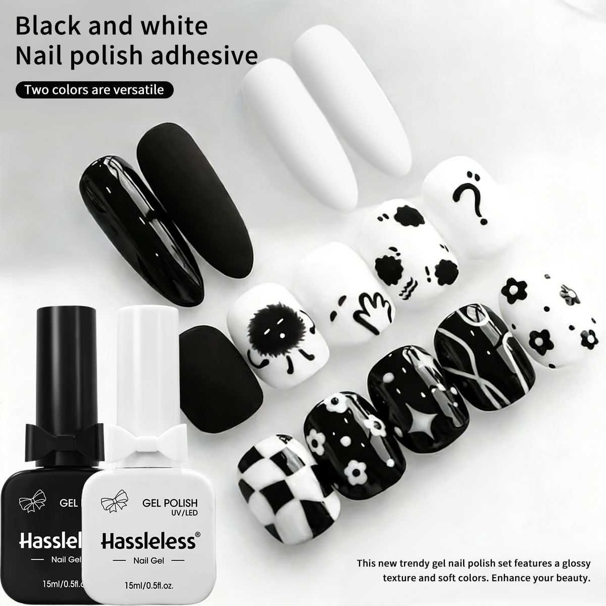 Gel Refill Pack - Bezproblemowy zestaw 2 sztuk żelowych lakierów