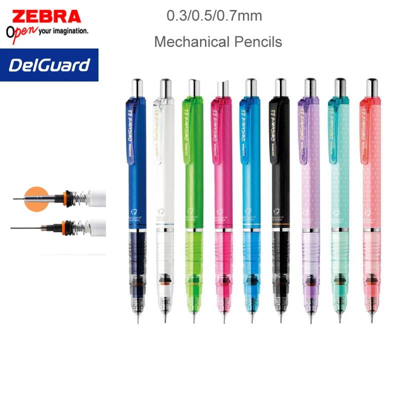 ZEBRA DelGuard ołówek automaty – Mechanical Pencil 0.3 recenzja i cena