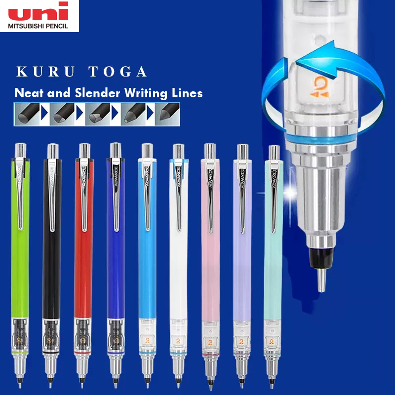 Uni obrotowe ołówki mechaniczn – Mechanical Pencil 0.3 recenzja i cena
