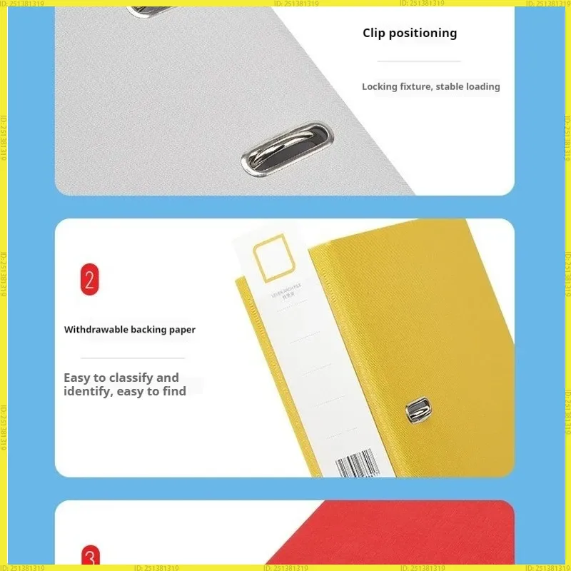 Wielokolorowy segregator A4 z  – Binder A4 Lever recenzja i cena