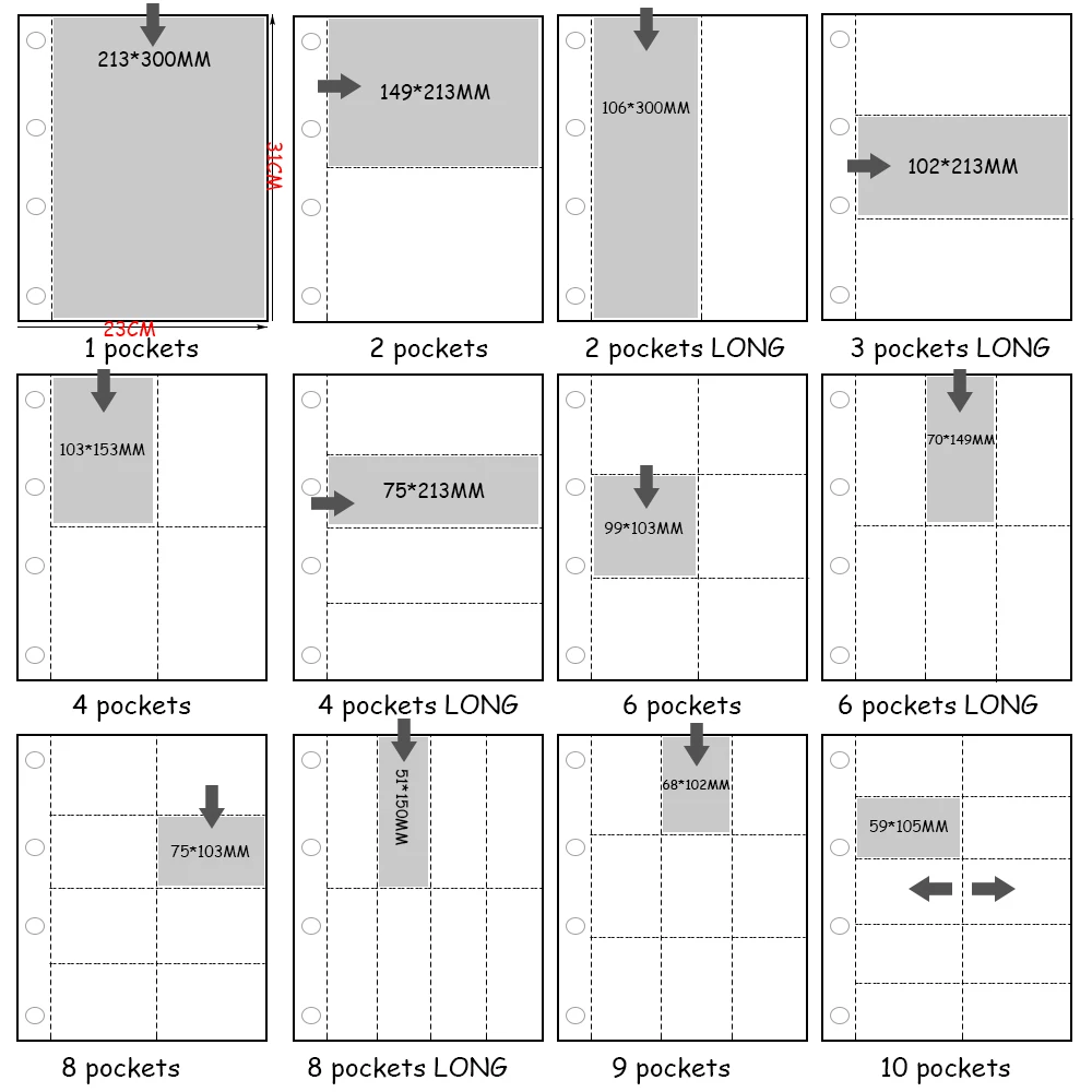 PLRBOK A4 Clear 10 Pcs Photo A – Binder A4 Lever recenzja i cena