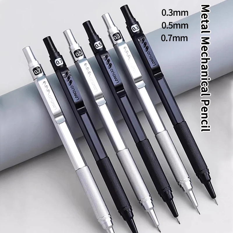 Zestaw metalowych ołówków auto – Mechanical Pencil 0.3 recenzja i cena