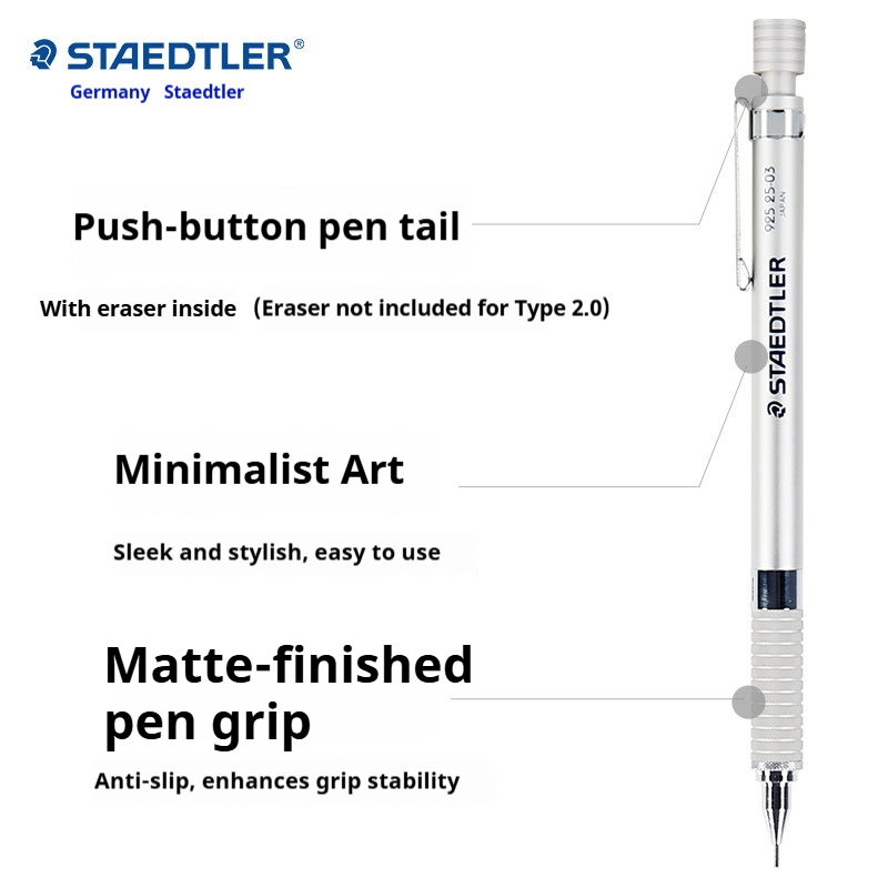 Ołówek mechaniczny Staedtler 9 – Mechanical Pencil 0.3 recenzja i cena